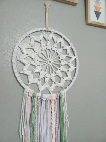 Handmade Boho Crochet Dreamcatcher 4