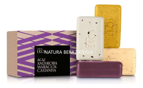 Natura Ekos Puro Vegetal Exfoliating Soaps 0