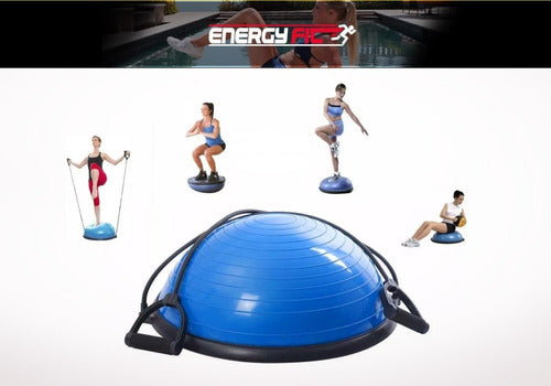 Bosu Semi-Sphere 60 cm Balance + Band Set + Inflator 11