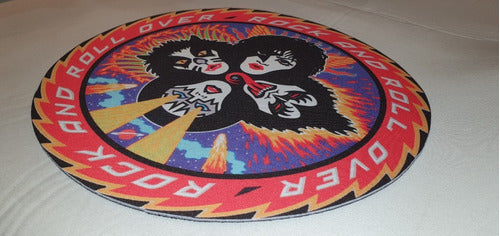 Kiss Rock And Roll Over Espuma Muy Suave Paño Slipmat 4