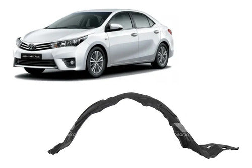 Guardaplast Del Izq Toyota Corolla 2014 2015 2016 2017 2018 0