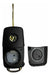 Keyfad Volkswagen Gol Trend, Fox, Suran Carcass + 3 Buttons Key LED Solid HU66 8