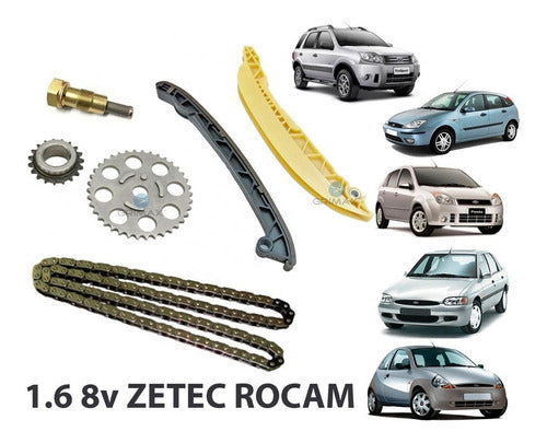 Kit Cadena Distribucion Rmt 3024 Ford Focus 1.6 8v Zetec 1