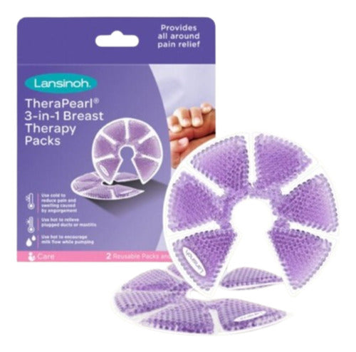 Lansinoh Therapearl 3-in-1 Cold & Heat Therapy Pads X2 0