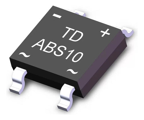 Abs10 Puente De Diodos Rectificadores Smd Pack X10 - 2gtech 0