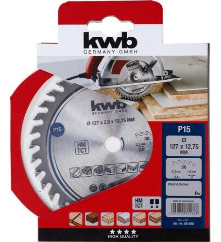 KWB By Einhell Hoja Disco Sierra Circular 210x30mm 48 Dtes Madera Melamina 1