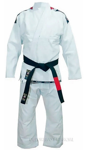 Shiai Kimono Jiu Jitsu Shiai Tokaido Liviano Brazilian Bjj Blanco 3