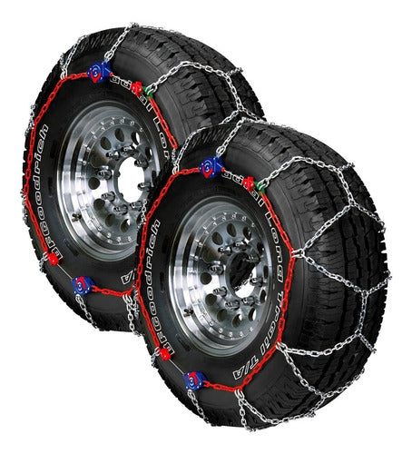 Pair of Snow & Mud Chains 16mm + Free Amarok Hilux Ranger Gloves 2