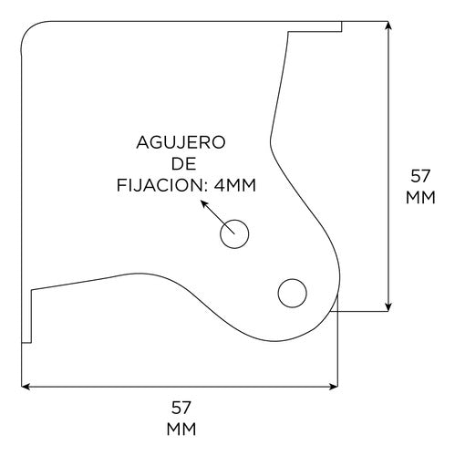 Kit 4 Corner Brackets Flat Rack Anvil Penn Elcom KPENN-0127 2