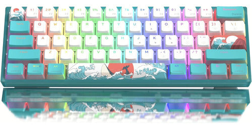 Womier Mechanical Gaming Keyboard 60% Hot-Swappable Keys 0