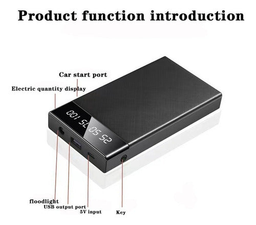 Acionador De Partida De Emergência Para Carro 10000ma 12v 2