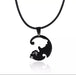 Otato Yin Yang Cats Dogs Collar for Sharing Friendship Couples 2