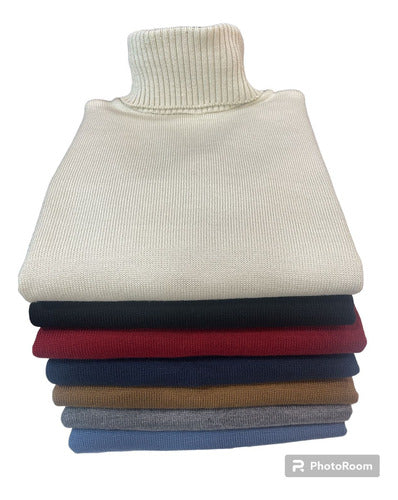 Men's Solid Color Classic Sweater vs Sizes 2