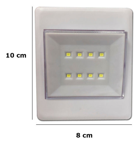 LED Emergency Lights Switch Key Wardrobe Pettish 8