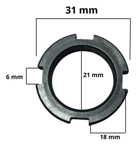 Tuerca Bendix Arranque Honda Elite 125 / 150  Original 1