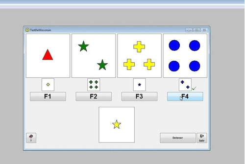 Test Clasificación De Tarjetas De Wisconsin 3