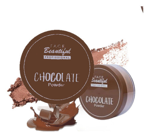 Po Facial Solto Chocolate Fb227 Face Beautiful 1