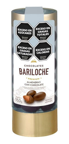 Chocolates Bariloche Tubo Almendras Con Chocolate 160g 0