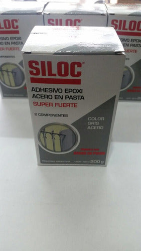 Siloc Epoxy Adhesive Steel Paste 2 Components 1