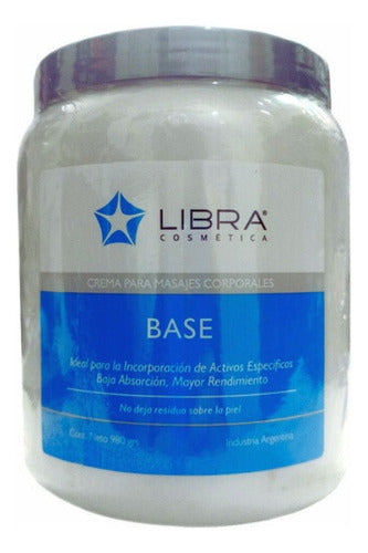 Kit Libra Massage Creams: Reducing + Base 1kg 3c 2