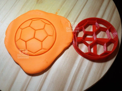 Pack 4 Cortantes Para Galletitas Futbol ! Cod.136 1