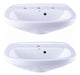 Roca Traditional Column Basin Capea Bathroom Sink 3