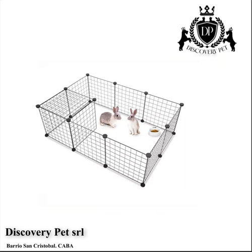 Discovery Pet SRL Corral Jaula Cachorros Conejos Cobayos 1