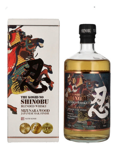 Whisky The Koshi-no Shinobu Blended 43% 700 Ml 0