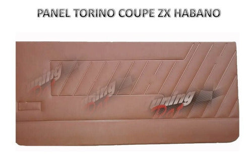 Panel De Puerta Tapizado Renault Torino Coupe Zx Habano 1