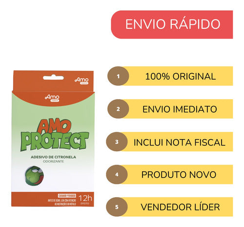 Sai Mosquito Adesivo Repelente Infantil Natural Citronela 4 3