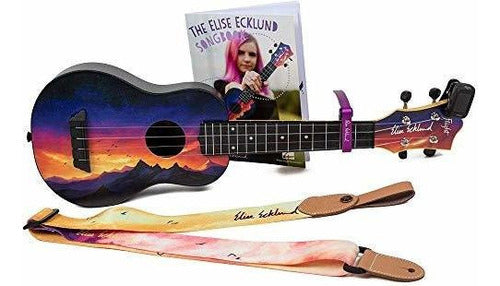 Flight Elise Ecklund Sunset Travel Paquete De Ukelele De 4 C 4