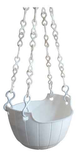 European Bowl with Plate, Hanging Chain, and Bracket Set 6