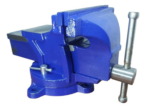 Generic Bench Vise No. 6 With Swivel Base And Anvil 3