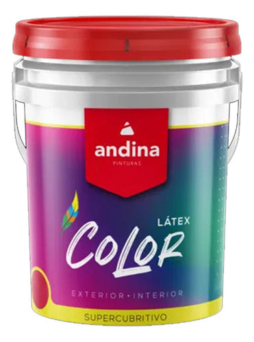 Interior/Exterior Latex Paint Andina Bianca 4L 81