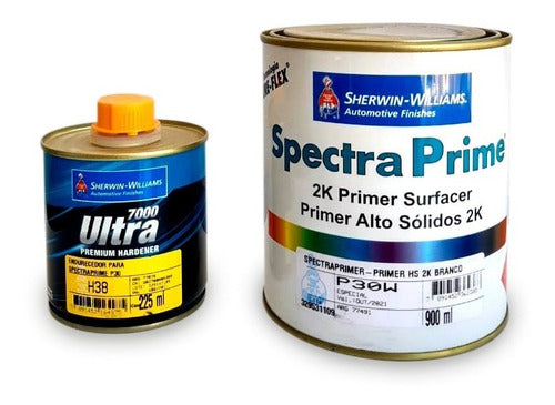 Spectraprime-primer Hs 2k Blanco + H38 Sherwin-williams 0