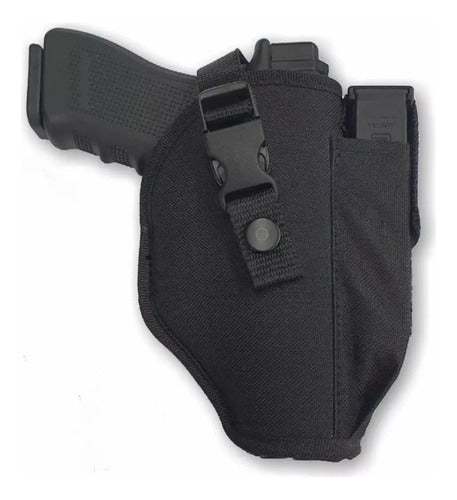 Houston Funda Pistolera Externa Universal Con Porta Cargador 0