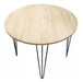 FLOKI Round Wooden Table for Living Room, Dining Room, Office 6