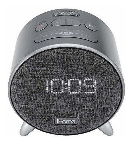 Ihome Ibt235 Reloj Despertador Digital Bluetooth Con Carga U 1