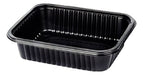 Market Paper Disposable Black Plastic Tray 102 Micro-delivery X1200 0