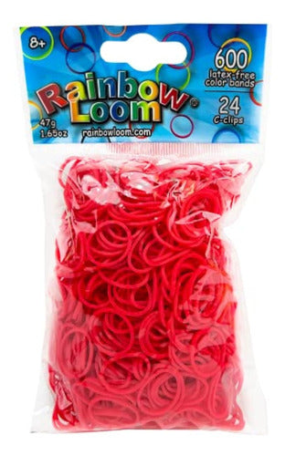 Rainbow Loom Solid Bands - Red 0