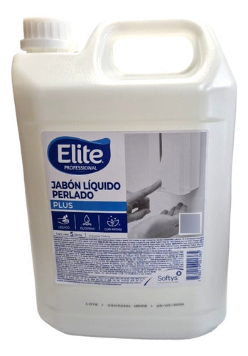 Jabon Elite Perlado 5lt. Serviciopapelero 0