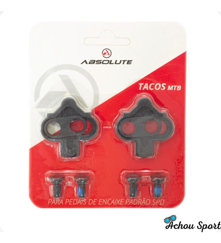 Par Tacos Taquinho Pedal Clip Bike Preto Sapatilha Spd 3