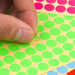 Circular Self-Adhesive Labels 2cm All Colors Set of 1000 2