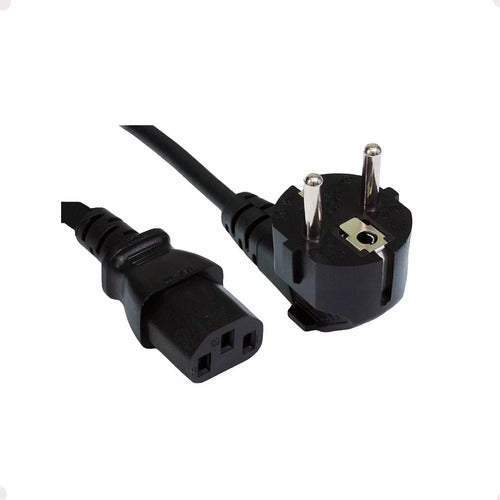 APA Cable De Corriente Schuko Pc Computador Monitor Fuentes 0