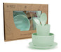 By El Rey Eco-Friendly School Snack Set - Bowl Cup 4