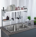 Marem Stainless Steel Plate Drying Rack Over Sink 1