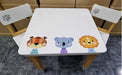 Personalized Wooden Children's Table and Chairs with Character Designs 31