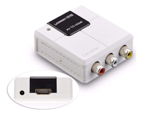 Ugreen Av Cvbs To Hdmi 1080p Converter Adapter 0