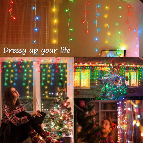 Oopswow Luces De Navidad Para Exteriores, 300 Luces Led De 3 5