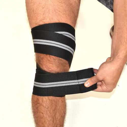 Vendas Rodilla X Par Gimnasio Lifting Levantamiento Gmp 1